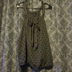 American Eagle Outfitters Tops - Polka-dot Blouse American Eagle Outfitters Tops - Polka-dot Blouse